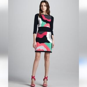 Nanette Lepore Cartoonist printed knit dress